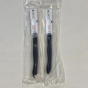 2x New Rare Cutco #1798 Mini Trimmer/Serrated Paring/Utility Sample Knives